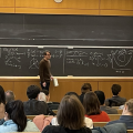 Evan Koch taking questions from David Reich with discussions