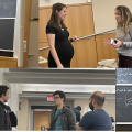 Discussions with Meghan Blumstein after the talk