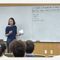 Janet Song starting her talk