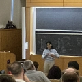 Gayani Senevirathne giving her talk