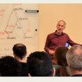 David Reich giving the talk19