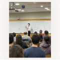 Bohao Fang starting his talk