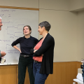 Discussions after the talk1