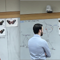 James Mallet and Fernando Seixas-Preparation before the talk