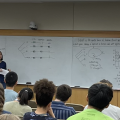 Janet Song taking questions 