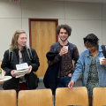 Reich lab members after the meeting