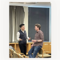 Bohao Fang and Tim Sackton before their talk
