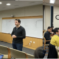 Manolis Kellis giving his talk2