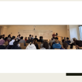 David Reich giving the talk9