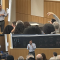 Terence Capellini taking questions with discussions