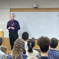 Christopher Walsh giving his talk5