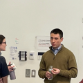 Further discussions with Luke O'Connor after the talk